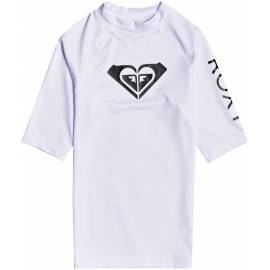 T-shirt de anti-UV de bain pour jeune fille - Whole Hearted - Blanc