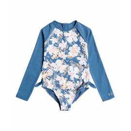 Maillot de bain anti-UV pour fille - Manches longues - Swim Lovers - Blue Moonlight