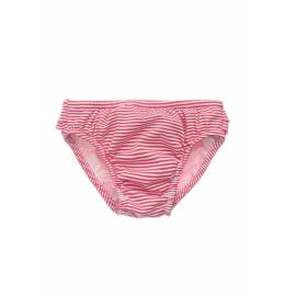 Maillot de bain anti-UV pour bébé - fille Rayures - Rose / Blanc