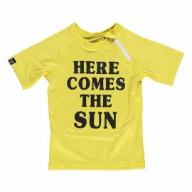 T-shirt de bain anti-UV pour Enfant - Jaune