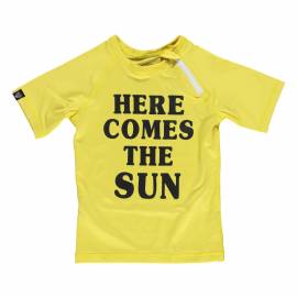 T-shirt de bain anti-UV pour Enfant - Jaune