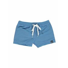 Short de bain pour anti-UV Enfant - nervuré - bleu Récif