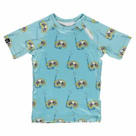 T-shirt de bain anti-UV pour Enfant - en Plongez profondeur - Bleu