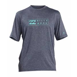 T-shirt anti-UV pour homme - Manches courtes - Unité - marine Bruyère