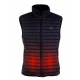 Gilet Chauffant Heated Vest Homme Noir, Therm-Ic