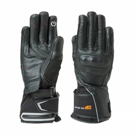 gants chauffants moto CE, 30Seven