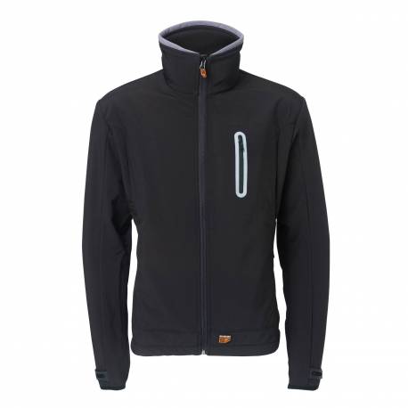 30seven®, veste soft Shell chauffante homme.