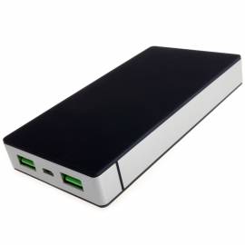 Power Bank 10000mAh avec 2 sorties USB Li-Poly, glovii