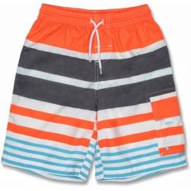 Boardshort anti uv enfant - Rayé Orange