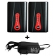 Pack 2 Batteries 7.4V HeatControl + 1 chargeur