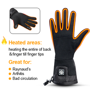 Sous-Gants Chauffants Fins