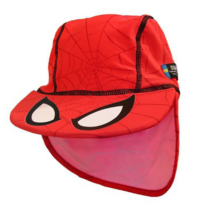 Casquette-de-bain-anti-uv-Spiderman