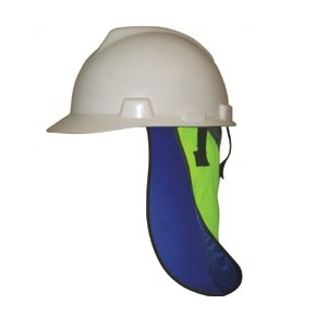 Casque de chantier rafraichissant